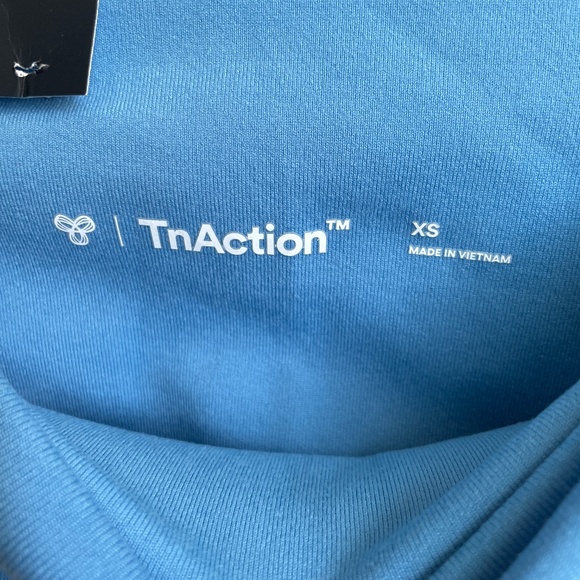 Tna Aritzia Legging Womens Size XS Blue TnAction Hi-Rise Atmosphere Ankle - Picture 2 of 9